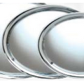 Oval Nickel Plated Tray (8 3/4"x11 3/4")